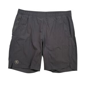 Backcountry Shorts Mens XL Extra Large Black Zip Pocket Active Outdoor Hiking